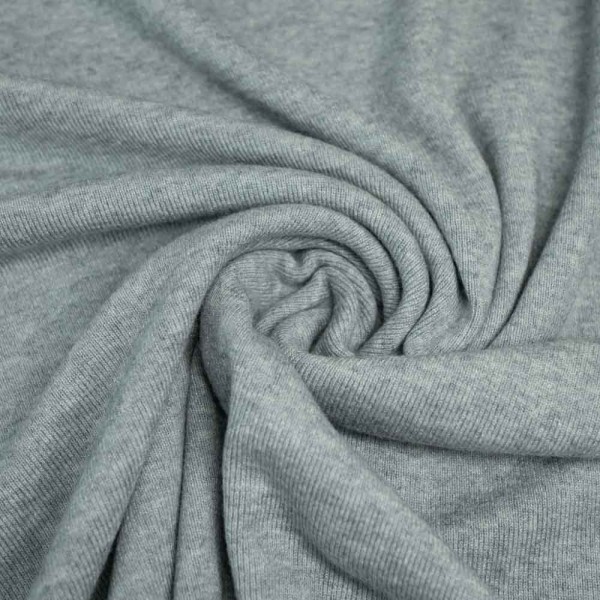 Merino Touch Strickjersey jeansblau meliert