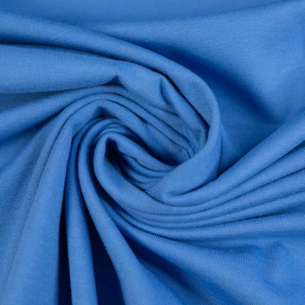 Baumwolljersey lavendelblau