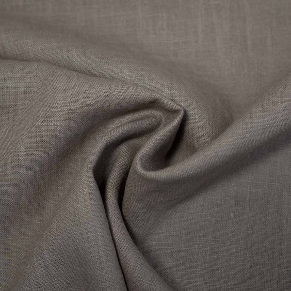 Premium Leinen taupe