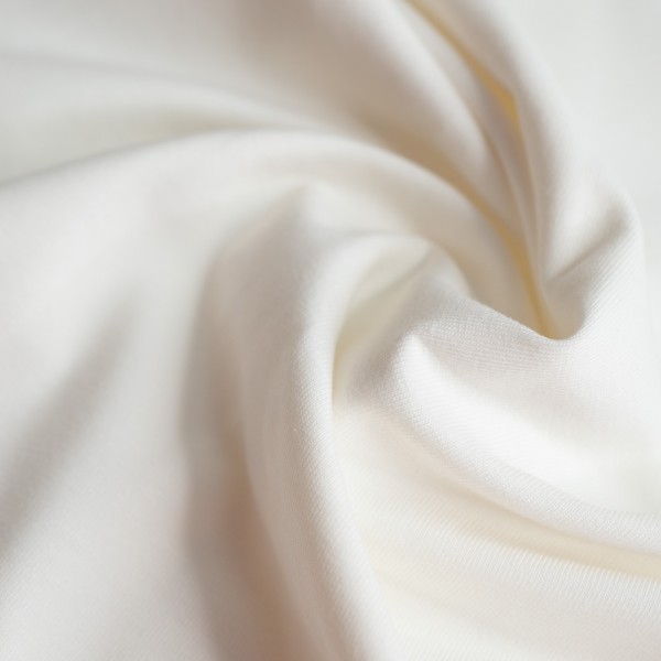 Baumwolljersey Mira ivory