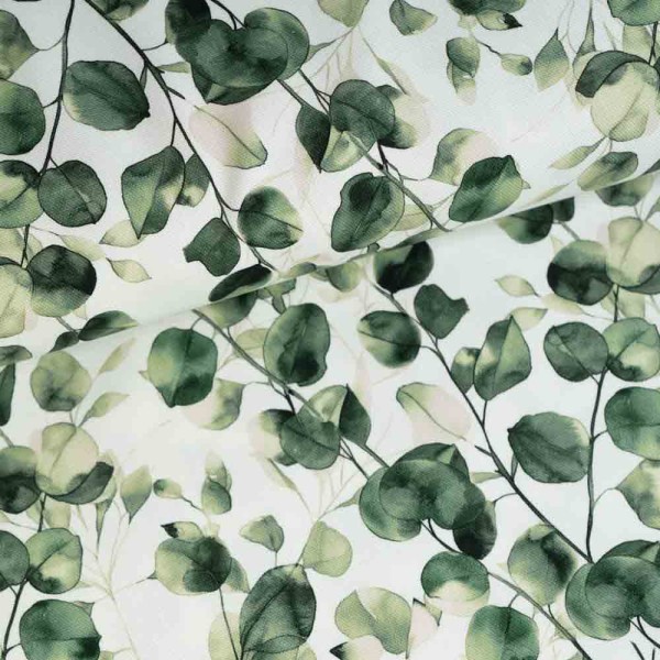 Canvas Eucalyptus weiß