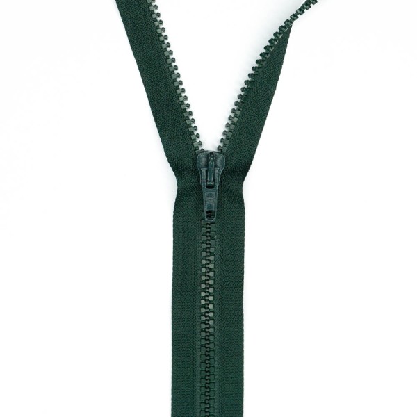 BOOM Reißverschluss teilbar Krampe tannengrün 80cm