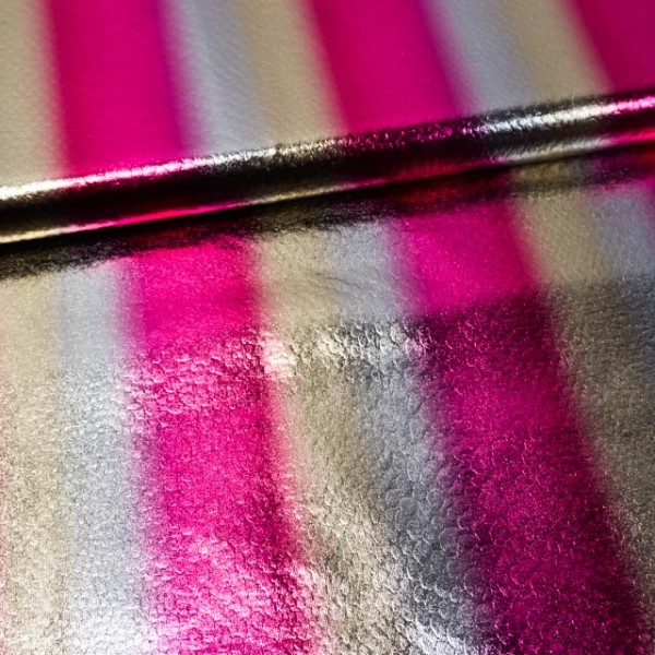 Folienjersey Fancy Stripes