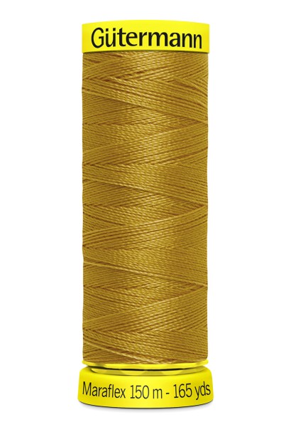 Elastisches Garn Gütermann Maraflex 150m senfgelb Nr. 968