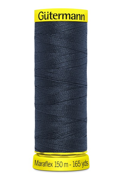 Elastisches Garn Gütermann Maraflex 150m mitternachtsblau Nr. 665