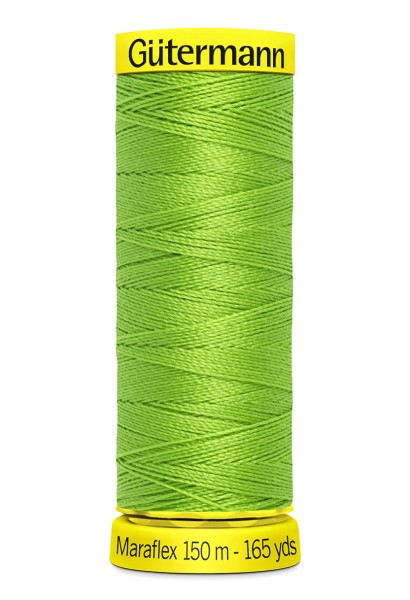 Elastisches Garn Gütermann Maraflex 150m lime Nr. 336