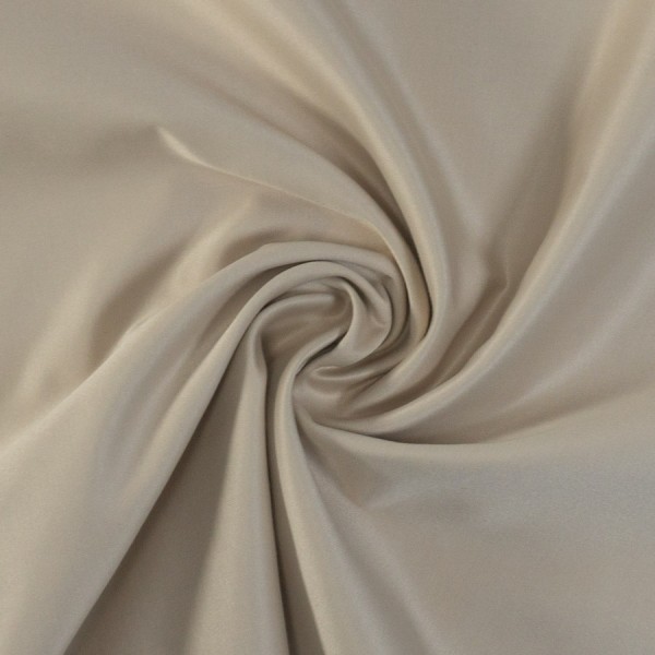 Satin Dekostoff Profiqualität hellbeige