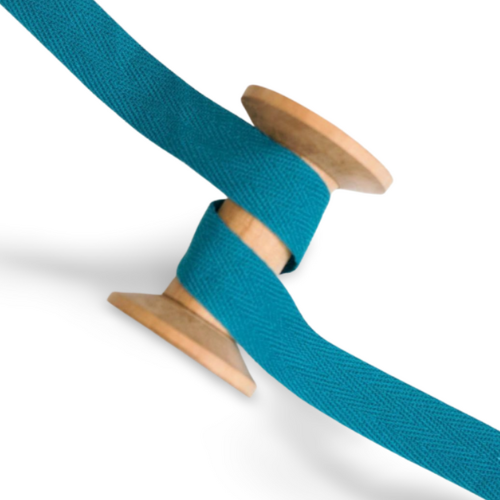 Baumwoll Einfassband 20mm petrol