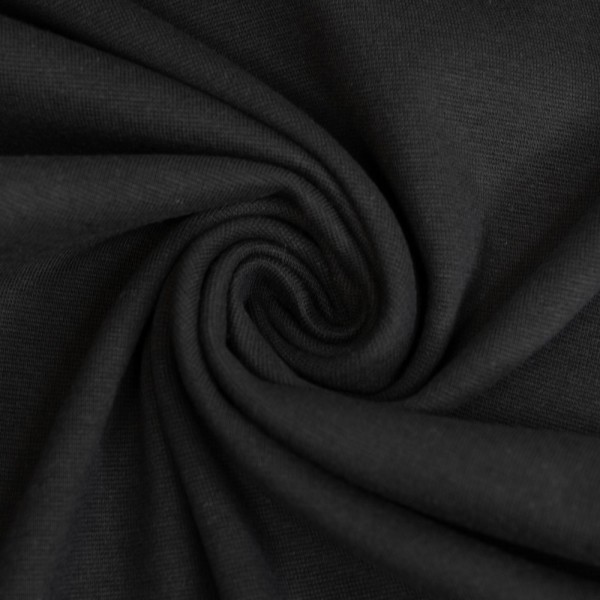 Feinstrick Bündchen Lena schwarz