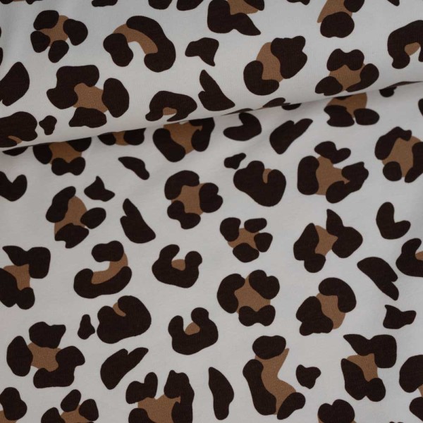 French Terry Sweat Leo ecru