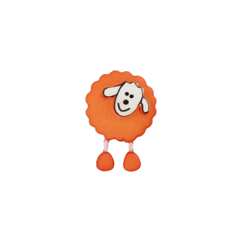 Prym Kinderknopf Schaf 18mm orange