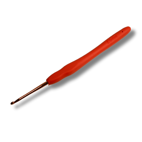EvLis Häkelnadel ergonomisch 2,5mm orange