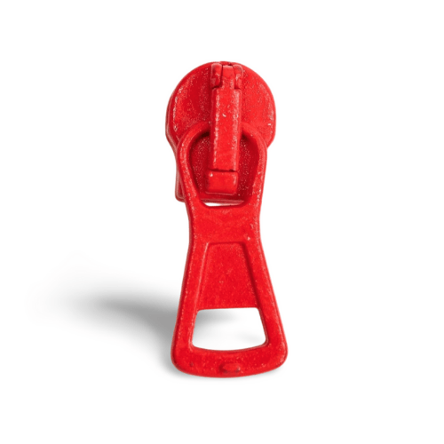 Zipper 6,4mm konisch rot