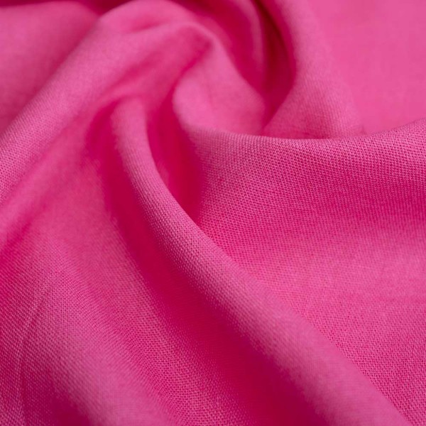 Viskose Leinen fuchsia