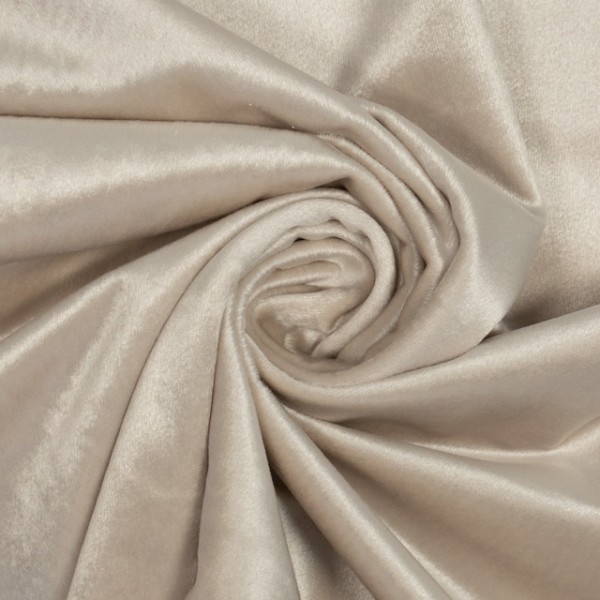 Samt Luxury Velvet hellbeige