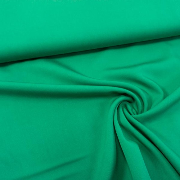 1,20m Zuschnitt Viskosetwill Uni grün