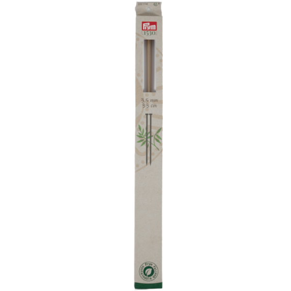 Prym Jackenstricknadeln Bambus 1530 Stärke 3,5mm, 33cm