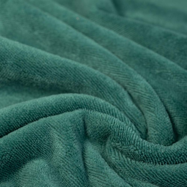 Bamboo Fleece Doubleface petrol