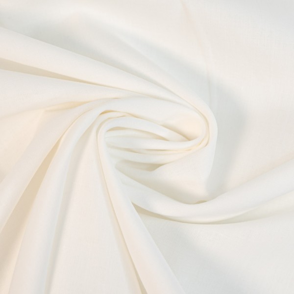 Voile Batist Baumwolle ecru
