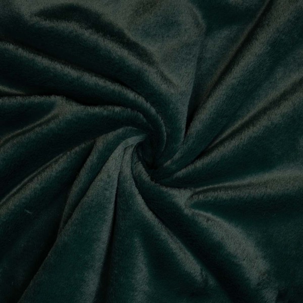 Kunstfell Plüsch Soft tannengrün