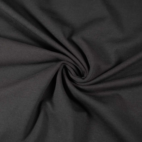 Bio Baumwolljersey schwarz