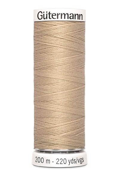 Garn Gütermann Allesnäher 200m beige Nr.186