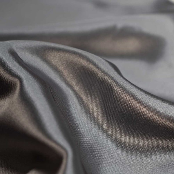 Satin Glänzend grau