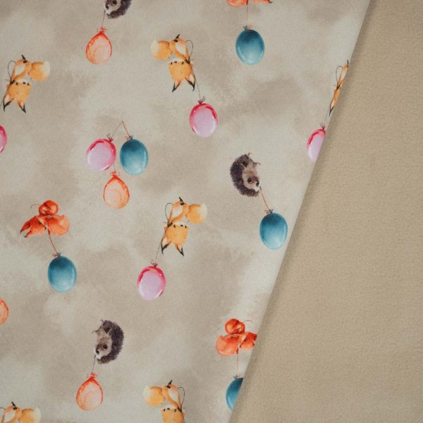 Softshell Fuchs & Igel beige