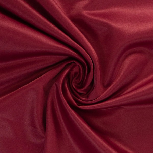 Satin Dekostoff Profiqualität bordeaux