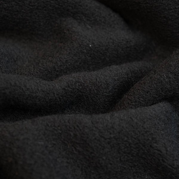 Merino Woll Fleece SOFT schwarz
