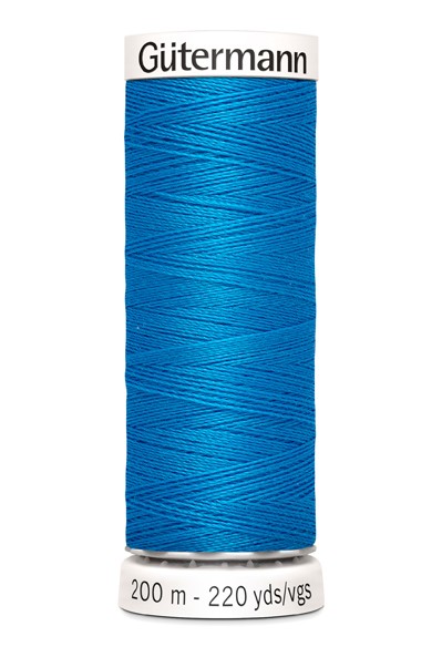 Garn Gütermann Allesnäher 200m azurblau Nr. 386