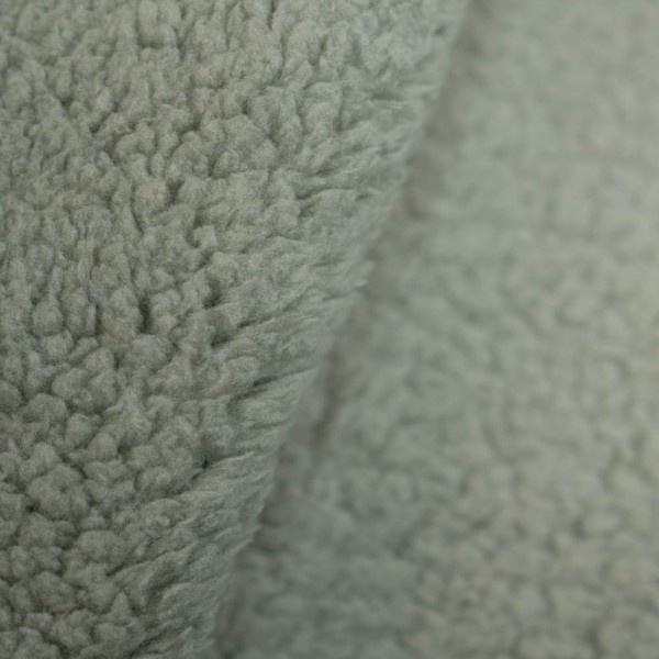 Teddy Sherpa Fleece Doubleface salbei