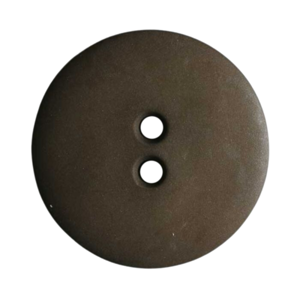 Modeknopf matt 18mm dunkelbraun