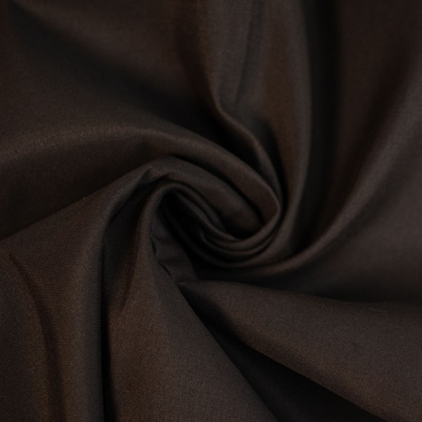 Webware Popeline dunkelbraun