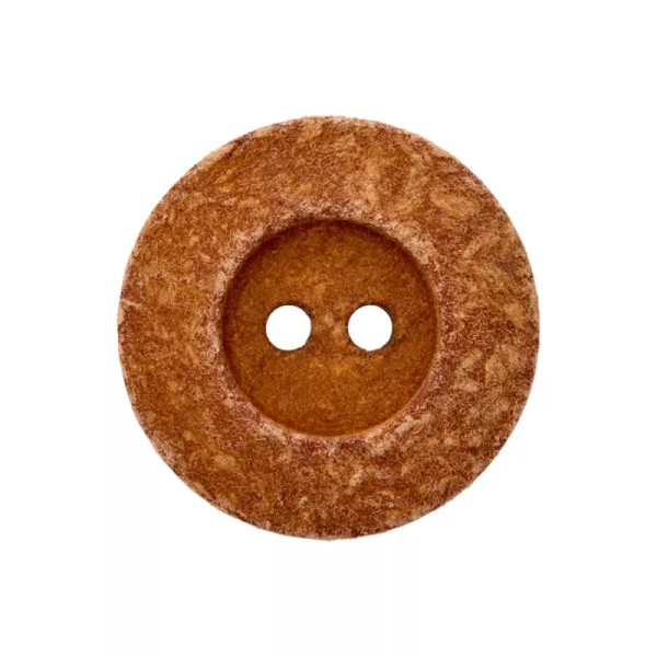 Knopf 30 mm mittelbraun