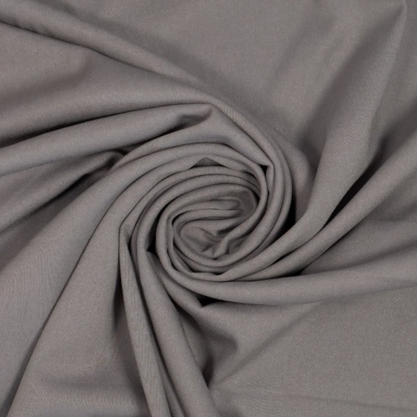 Viskosetwill Stretch Rosalie grau