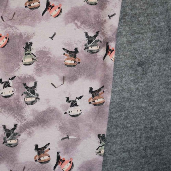 Alpensweat Digital Ninja melange grau