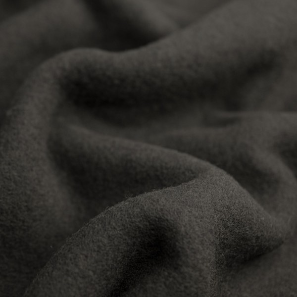 Merino Woll Fleece SUPERSOFT schwarz