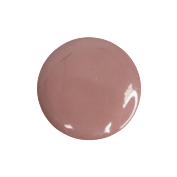 Modeknopf 13mm glänzend altrosa