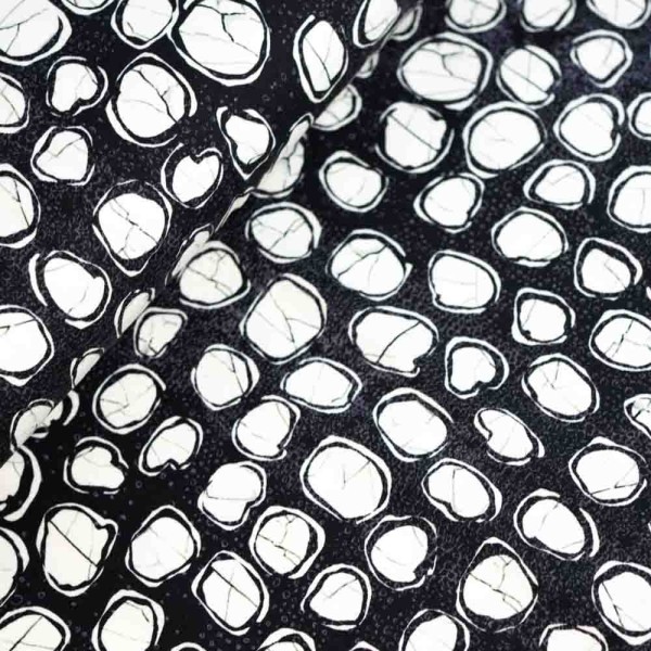 Baumwolljersey Stones dark navy