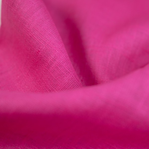 Premium Leinen fuchsia