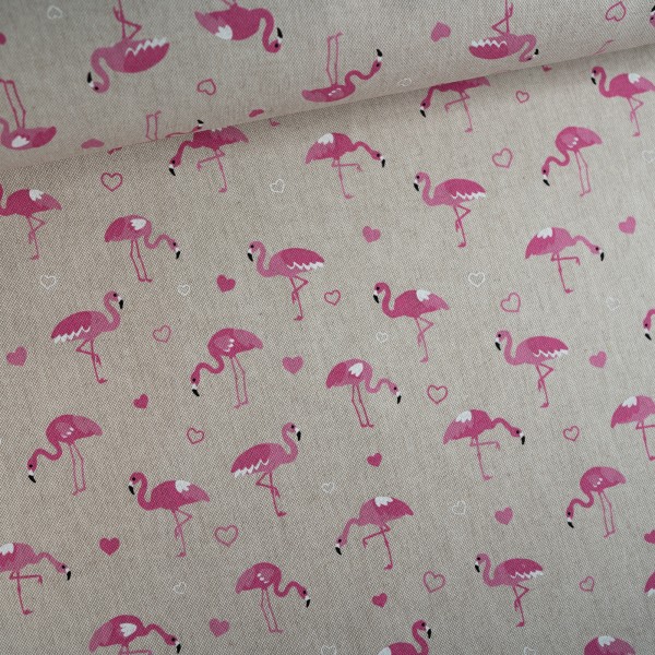 Canvas Flamingos natur