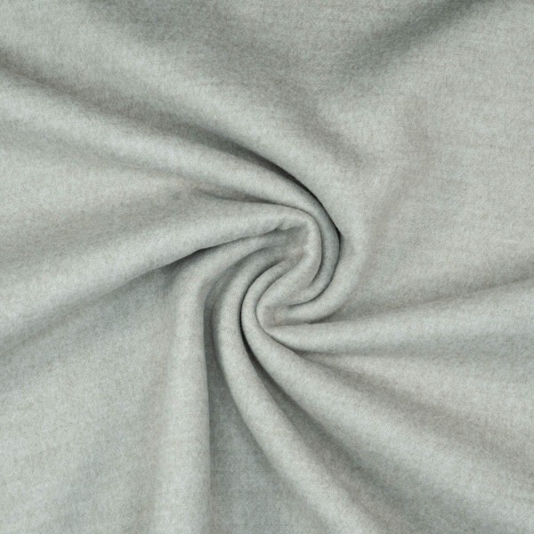 Mantelstoff Velour Meliert taupe