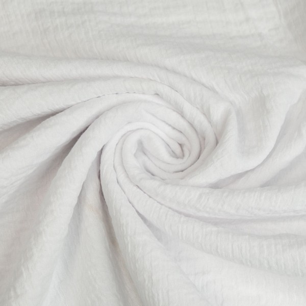 Musselin Stretch Marla weiß