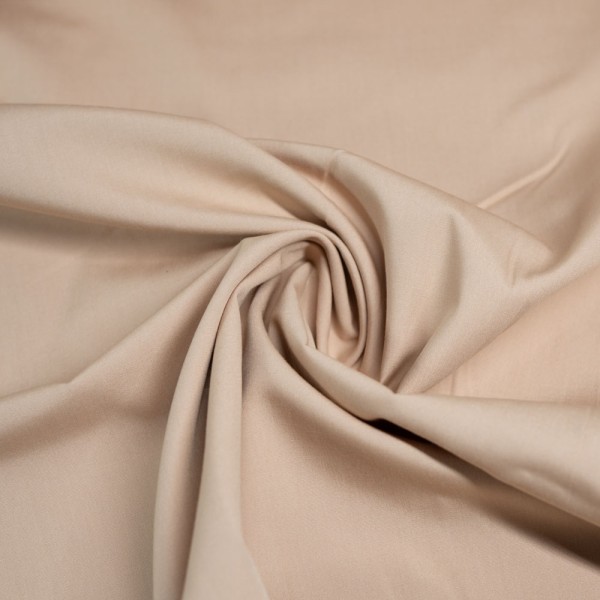 Bio Edle Baumwollwebware hellbeige