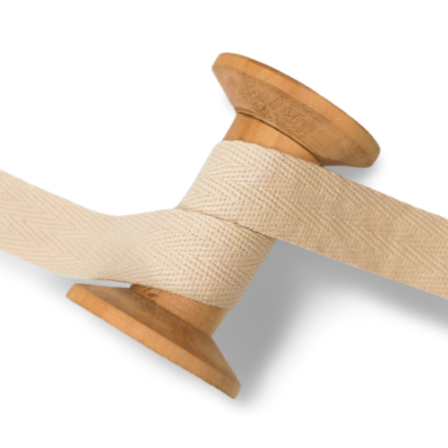 Baumwoll Einfassband 20mm beige