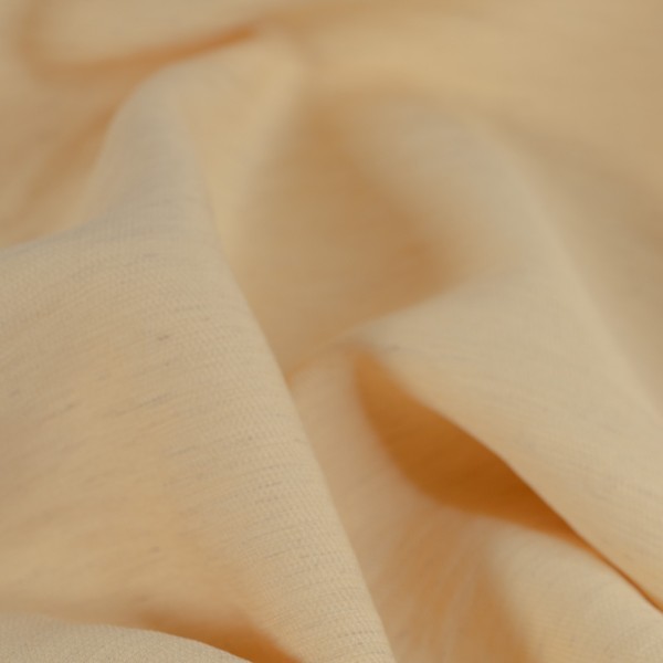 Leinen Viskose Twill meliert butteryellow