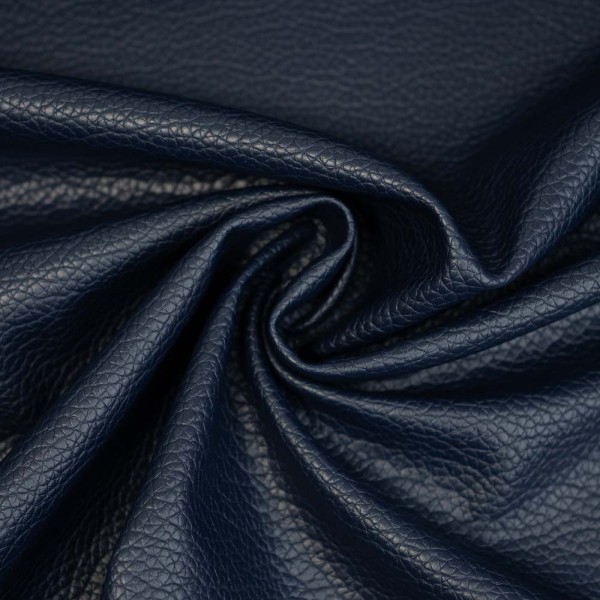 Kunstleder Soft Extra schwer dark navy