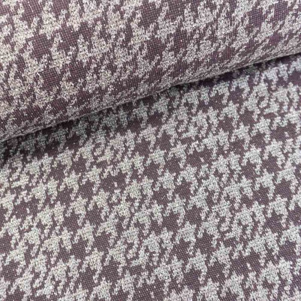 Jacquard Dekostoff Glam beere-dunkel