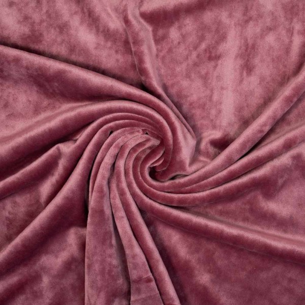 Velvet Samt-Sweat Sofia altrosa